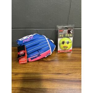 Rawlings PL11P Softball 11 inch pink and blue With ESPN Future Pro Ball New